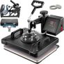 Heat Press 5 in 1 Heat Press Machine 38x30cm T shirt Press Mug Printing Machine Multifuctional Image 7