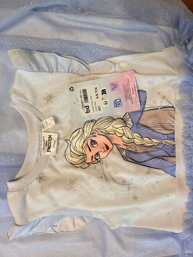 Frozen Everday Wear Girls Dress 5-6 years