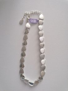 Beautiful silver necklace
