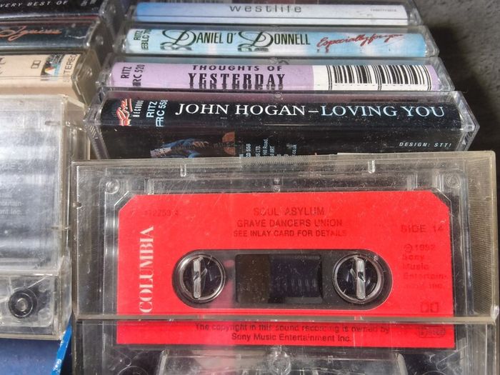 selection of four track tapes