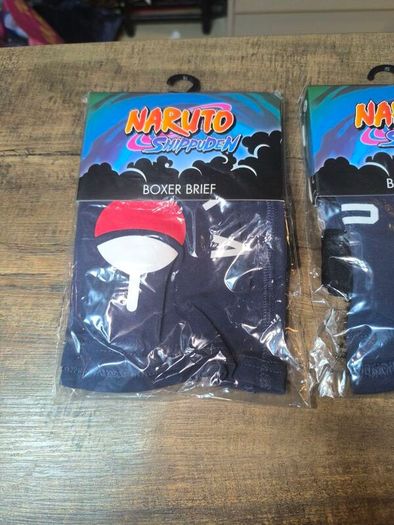 Near vintage 3 pairs Naruto boxers size small