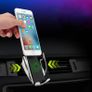 Automatic Clamping Wireless Car Charger Air Vent Mount Phone Holder Dock Base Image 2