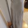 Lovely italian light grey maxi high waisted skirt size UK 14/16 EU42/44 Postage included Image 5