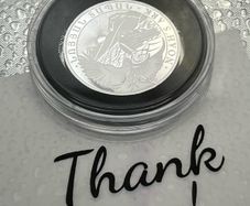 1/2oz Fine 999 Silver Bullion Noah's Ark 2025 Coin.