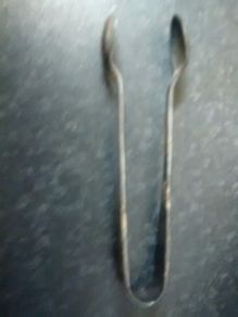 Walker and hall sugar tongs