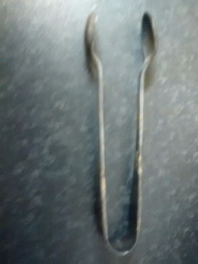 Walker and hall sugar tongs