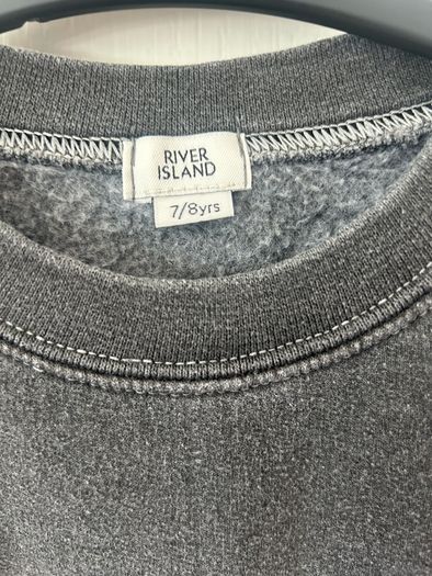 Girls River Island Sweatshirt Age 7-8