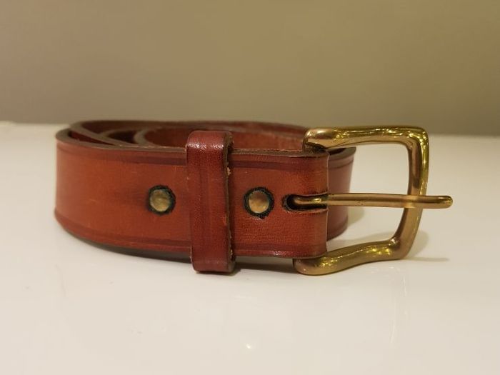 Tan Belt, Lee River, Size L