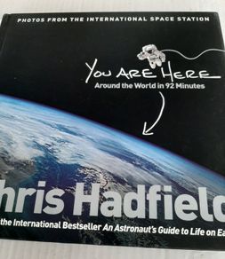 New Chris Hadfield you are here hardback