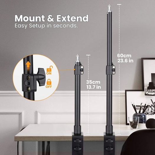 Adjustable Table Mount (35-60cm)