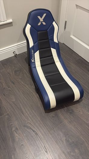 Rocker Orbit eSports 2.0 Audio Floor Rocker Gaming Chair Blue