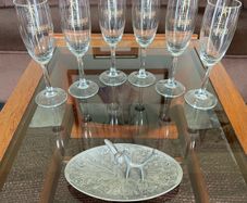 Piper Heidsieck French Champagne Flutes