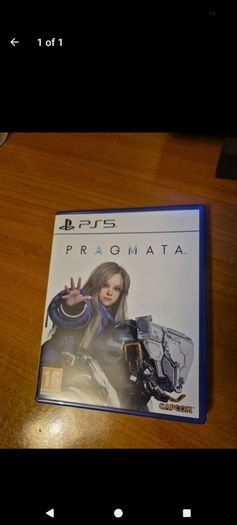 pragmata ps5 disc perfect condition capcom arcade action