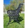 Bench Cast Iron Crown Black CH 722 B Image 2