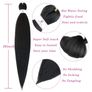26" pre stretched braiding hair x10 Image 4
