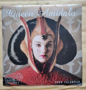 Star Wars Queen Amidala 2000 calendar