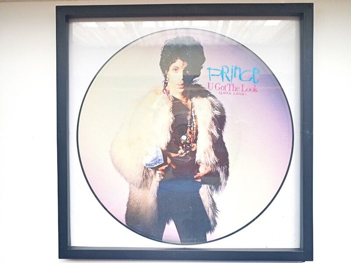 Framed  Prince  Picture  Disc