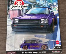 HotWheels Premium Ronin Run Toyota Starlet