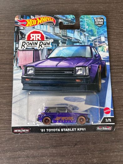 HotWheels Premium Ronin Run Toyota Starlet