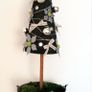 Designer Christmas Tree in Zinc Pot Image 3