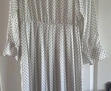 Savida Polka Dot Midi Dress Size Medium