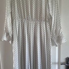 Savida Polka Dot Midi Dress Size Medium