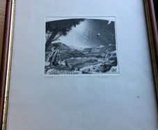 Etching by Italian Artist Vincenzo Gatti 1 of 150