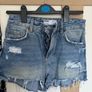 denim shorts Image 3