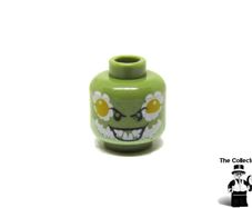 Lego Olive Green Color Chima With Lego City Female Overprint Error Prototype Test Print Colour Olive Green Head Rare And Hard To Find