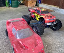 Traxxas Nitro RC Cars with Controllers Job Lot Untested