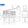 Micro Switch KW10 SPDT 3 Pin Lever 2A 125V AC Image 2