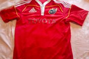 Munster 2010 Official Adidas Rugby Union Jersey (Adult Medium) FREE POST