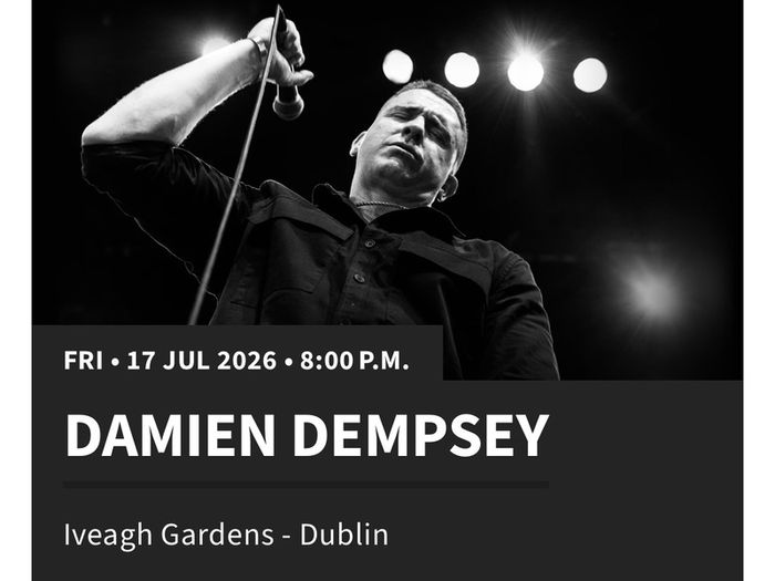 Damien Dempsey Iveagh Gardens
