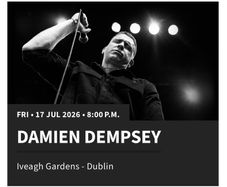Damien Dempsey Iveagh Gardens