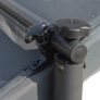 Gazebo with Tiltable Retractable Roof 350x253x196 cm Anthracite Image 2