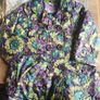 Beautiful Warm M&S Girls Purple Floral Coat 2 to 3 Yrs Image 6