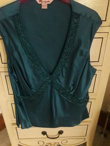 Turquoise Monsoon top Size 14