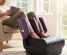 2-in-1 Foot & Calf Massager with Heat