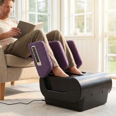 2-in-1 Foot & Calf Massager with Heat