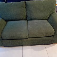 Green couches