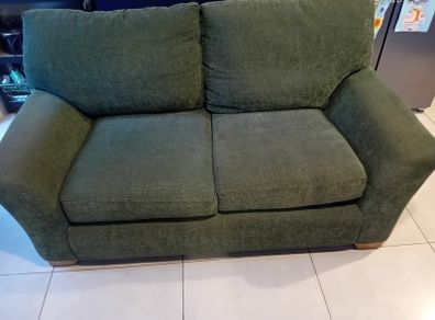 Green couches