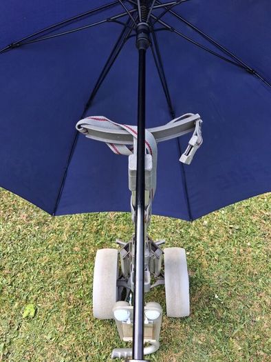 Golf Trolley+brolly