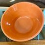 Hand Painted Large Terra Cotta Blue and White Bowl for Salad Pasta Fruits Image 7