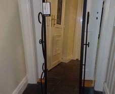 Brand NEW Wrought Iron Cheval Mirror