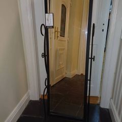 Brand NEW Wrought Iron Cheval Mirror