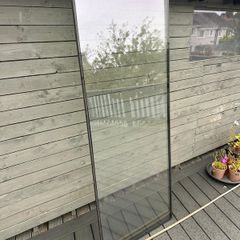 glass door