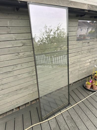 glass door