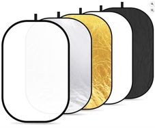 5 in 1 Reflector Diffuser Photography 100x150cm screen Lighting