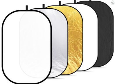 5 in 1 Reflector Diffuser Photography 100x150cm screen Lighting