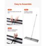 Lawn Leveler with 83.9 in Adjustable Handle, 48x10 in Ground Plate, Heavy Duty & Rust-Resistant Metal Soil Leveler Image 6